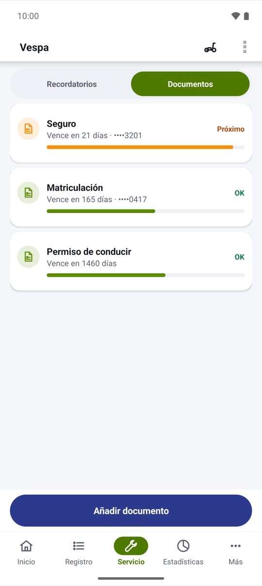 renovados a tiempo.